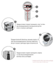 Циліндр MUL-T-LOCK CLASSIC PRO 62 мм (27х35Т) ключ-тумблер Нержавеющая сталь - зображення 5