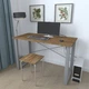 Письменный стол Ferrum-decor Драйв 750x1400x700 Серый металл ДСП Дуб Таверна 16 мм (DRA118) - изображение 1