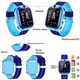 Смарт-годинник KID Watch GPS KID-03 Дитячі Розумні годинник з вологозахист IP67 Сині з блакитним - зображення 8