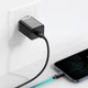 Сетевое зарядное устройство Baseus Super Silicone Charger Type-C, QC/PD, 3A, 20W адаптер с быстрой зарядкой Black (CCSUP-B01) - изображение 5