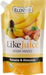 Крем-мило "Банан і мигдаль" - ElenSee Like Juice (дой-пак) 450ml (981943-50215) - изображение 1