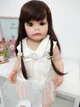 Силиконовая кукла Reborn Luna, пупс Reborn девочка, виниловый Реборн, рост 55 см. Reborn NPK (50943050) - изображение 4
