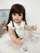 Силиконовая кукла Reborn Luna, пупс Reborn девочка, виниловый Реборн, рост 55 см. Reborn NPK (50943050) - изображение 8