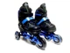 Детские Ролики для начинающих Caroman Sport Blue размер 36-39 - изображение 1