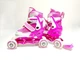 Детские Ролики Caroman для начинающих квады Sport Pink размер 36-39 - изображение 3