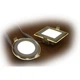 Светильник потолочный светодиодный LED со стеклянным декором Horoz Electric MARIA-12 12W 6400K 016-015-0012 - изображение 6