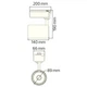 Светильник трековый светодиодный COB LED Horoz Electric LYON-24 24W 4200K черный 018-020-0024 - изображение 5