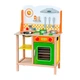 Детская кухня Viga Toys из дерева с посудой (50957FSC) - изображение 1