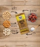Упаковка батончиків Insta Food Кешью мигдаль нут, Мигдаль вишня чіа 10 + 10 шт х 40 г - зображення 5