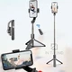 Стедікам для телефону Gimbal Stabilizer L0 Чорний стабілізатор до 80 мм тринога з Bluetooth підключенням та пультом ДУ - зображення 12