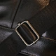 Мужская вертикальная сумка через плечо Vintage из натуральной кожи черного цвета (bg203fash70) - изображение 9