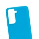 Силіконовий чохол Candy для Samsung Galaxy S21 FE Синій - зображення 3
