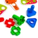 Игра-конструктор "Fisher-Price. Maxi болтики" Укр 20х27х6 см Vladi Toys (2000002678311) - изображение 4