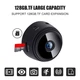 Беспроводная Мини IP камера А9 1080P Full HD c WIFI ночного видения на магнитной основе видеокамера черная - изображение 9