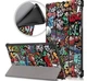 Чехол Folio GumSkin Lenovo Tab M10 Plus 3rd Gen 10.6 2022 Graffiti - изображение 1