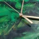 Часы настенные из эпоксидной смолы ручной работы 40см (ЧЭС00000004) - изображение 5