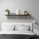Настінна полиця IKEA BERGSHULT / SANDSHULT 120х30 см чорно-коричнева (993.260.14) - зображення 2