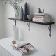 Настінна полиця IKEA BERGSHULT / KROKSHULT 120х20 см чорно-коричнева (593.260.49) - зображення 3