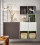 Настінна полиця IKEA EKET 35х35х35 см світло-зелена (905.108.51) - зображення 4