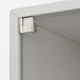 Настінна полиця IKEA EKET 35х35х35 см світло-сіра (393.363.65) - зображення 6