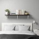 Настінна полиця IKEA BERGSHULT / SANDSHULT 120х30 см чорно-коричнева (493.260.16) - зображення 2