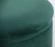 Пуф Gabrie AMF Green/Golden (м'який/сталь/тканина Велюр) (547488) - зображення 4