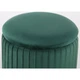 Пуф Little Monte AMF Green/Golden (м'який/сталь/тканина Велюр) (547491) - зображення 2