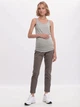 Майка женская для беременных H&M 0510465-01 XS Светло-серая (KAY2000000806242) - изображение 3