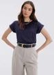 Блуза шелковая ES.design fw2141.4 размер S - изображение 2