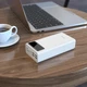 Повербанк на 50000mAh с фонариком HOCO J65B General LED Display power bank (4USB/Lightning/Type-C, 2A). White - изображение 6