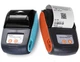 Термопринтер мобильный для чеков Goojprt PT-120, POS, Bluetooth Оранжевый - изображение 5