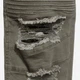 Джинсы Slim Fit женские H&M 0458428 32 Хаки (KAY2000000695150) - изображение 3