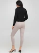 Брюки женские H&M 0796210 38 Серые с бежевым (KAY2000001235201) - изображение 3