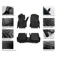 Автомобильные коврики ™ SKOPA для Range Rover (standard wheel base) 2013-2020 KM-69 black Словакия - изображение 8