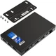 Безвентиляторный мини компьютер MeLe QUIETER2 (HS081706); Intel Celeron J4125 (2.0 - 2.7 ГГц) / RAM 8 ГБ / eMMC 128 ГБ / Intel UHD Graphics 600 / без ODD / Wi-Fi / ВТ / Windows 10 / черный - изображение 2