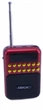 Радиоприёмник аккумуляторный BKK B872 принимает флешки USB и TF (съемный аккумулятор 18650) Красный - изображение 3