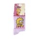 Носки The Simpsons Lisa Geekazoid 1-pack 35-41 pale pink 13057681-8 - изображение 2