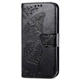 Чехол UniCase Butterfly Pattern для Xiaomi Poco M4 Pro 4G - Black - изображение 2