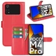 Чохол-книжка Deexe Book Type для Xiaomi Poco M4 Pro 4G - Red - зображення 1