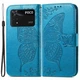 Чехол UniCase Butterfly Pattern для Xiaomi Poco M4 Pro 4G - Blue - изображение 1