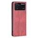 Чехол-книжка с кармашками UniCase Geometric Pattern для Xiaomi Poco M4 Pro 4G - Red - изображение 3