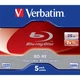 Диск BD Verbatim BD-RE 25Gb 2x Jewel 5шт Hard Coat (43615) - изображение 2