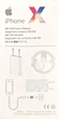 Сетевое зарядное устройство iPhone X 2in1 "MD814" White - изображение 5