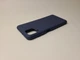 Чехол TPU Matte для Samsung Galaxy A12 бампер синий - изображение 3