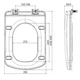 3013123 COMFORT кришка soft-close д/унітазу 3010123/3020123 DEVIT ag-176219 - изображение 2
