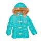 Куртка зимняя для девочки Indigo Val05032088 110 см Зелёный - изображение 1