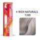 Краска для волос Wella Color Touch 7/89 Средний блондин пепельный сандрэ 60 мл - изображение 1