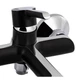 Змішувач для ванни Qtap Grand (з душовим гарнітуром) QTGRABCR006 Chrome/Black - изображение 4