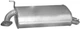 Глушитель POLMO Honda Accord 1.6i,1.8i,2.0i,2.3i -16V 98-02 hatchback, sedan (09.117)-(850334) (Polmo-09.117) - изображение 2