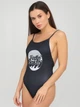 Купальник слитный женский H&M 644306 34 Серый (KAY2000001302620) - изображение 1
